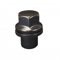 RANGEROVER 02-05 OE Fitment Wheel nuts, 20mm shank BLACK SOLID