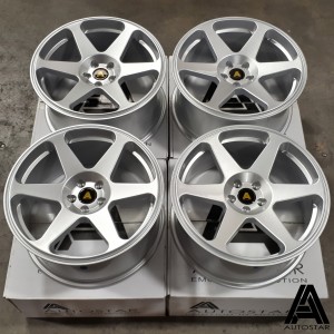 AutoStar Chaser 18x8.5 5x100 ET35 Silver - Set of 4